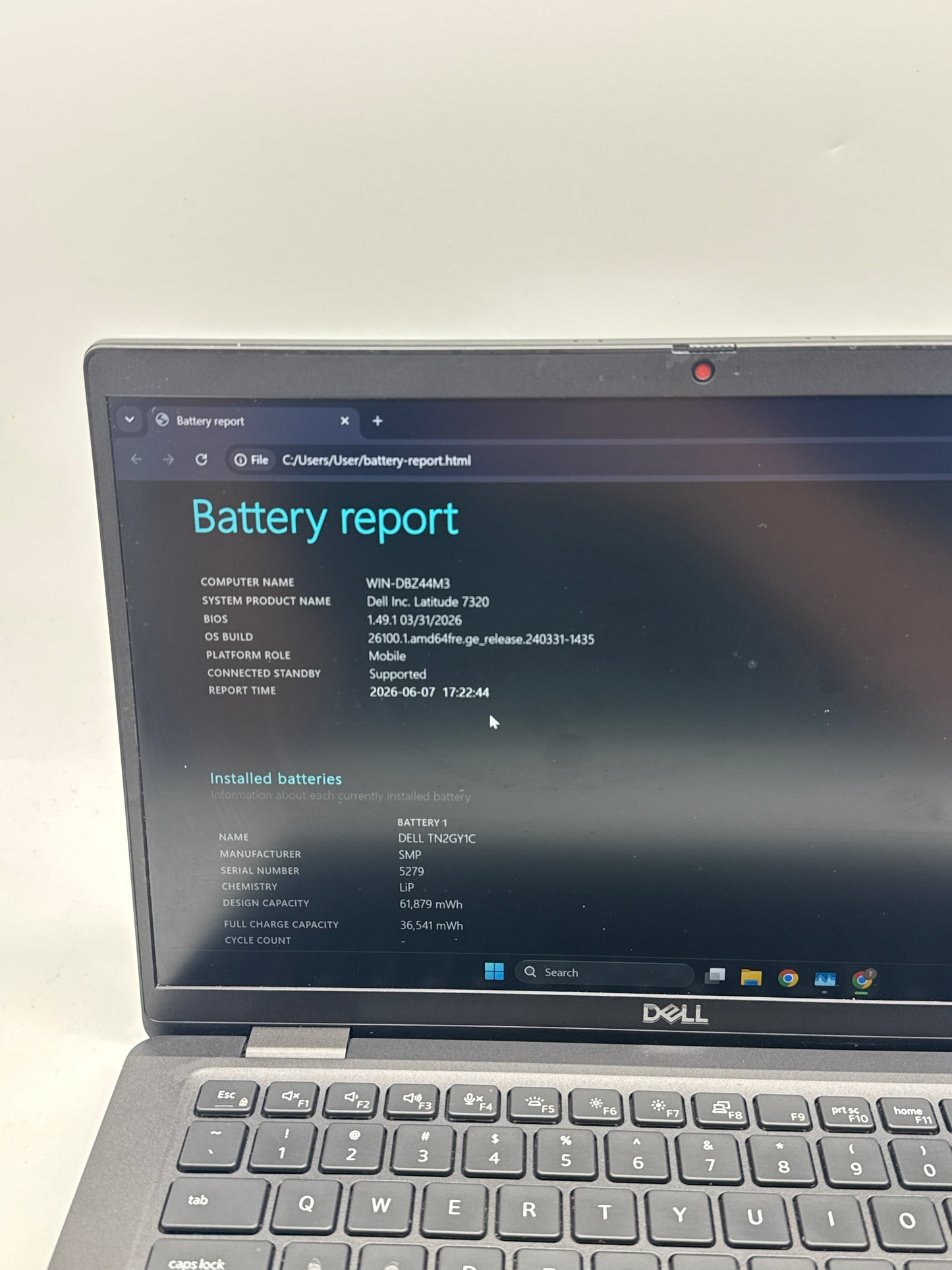 Dell Latitude 7320 13.3-Inch Laptop Core i7-1185G7 3.00Ghz 11th Gen 16GB 256GB Black
