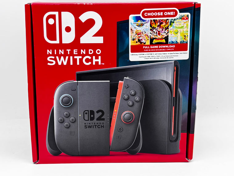 Nintendo Switch 2 256GB Black Console New In Box w/ Joy-Con 2
