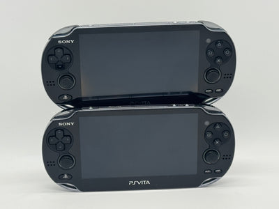 Lot of 2 PlayStation Vita PCH-1000 Red LED Blink For Parts or Repair