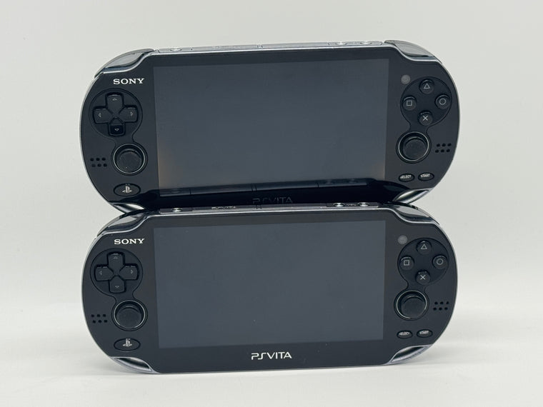 Lot of 2 PlayStation Vita PCH-1000 Red LED Blink For Parts or Repair
