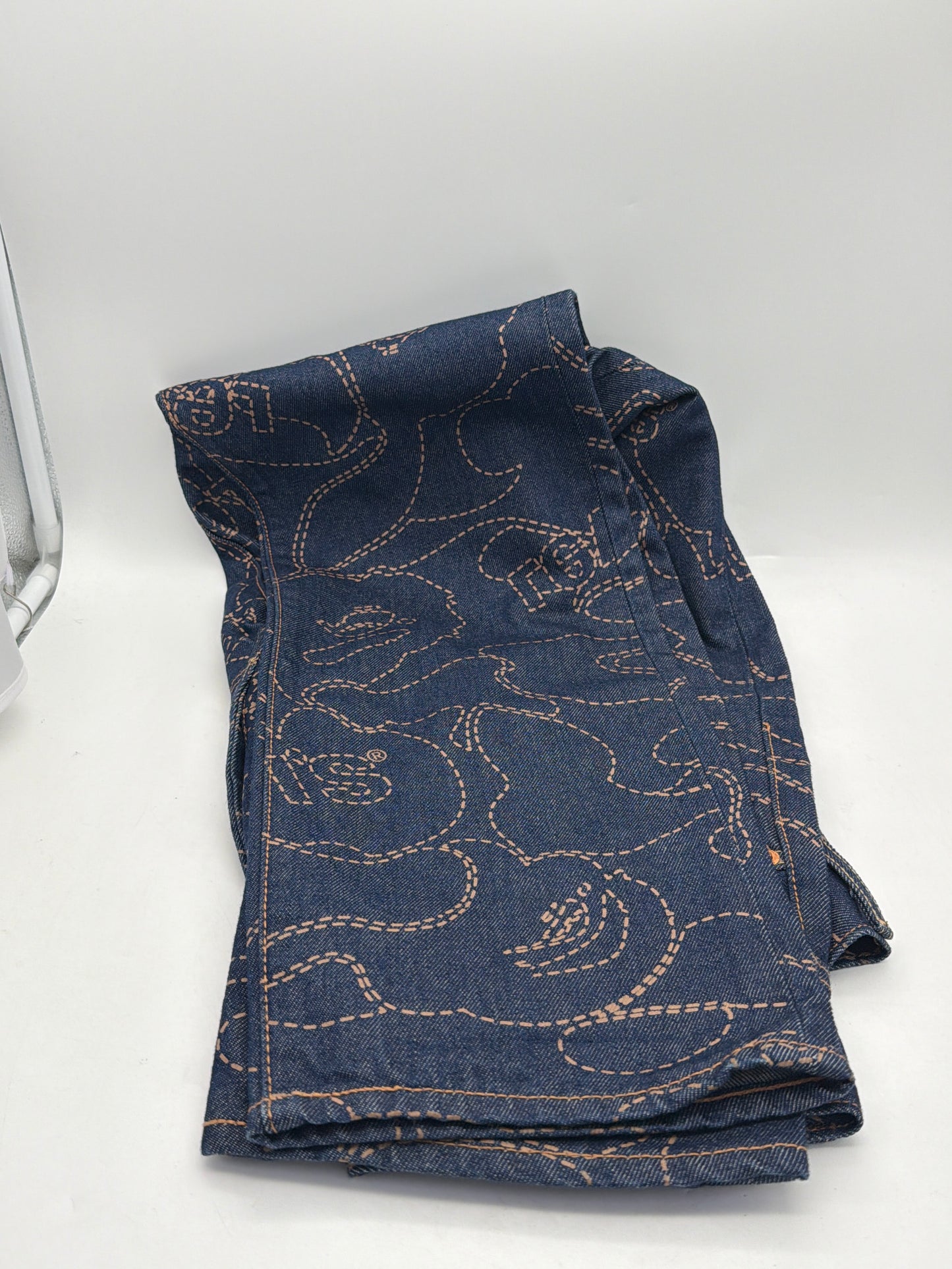 Levi’s x A Bathing Ape BAPE 501 '93 Camo Jeans Indigo Blue W34 L32 Pre-Owned Excellent