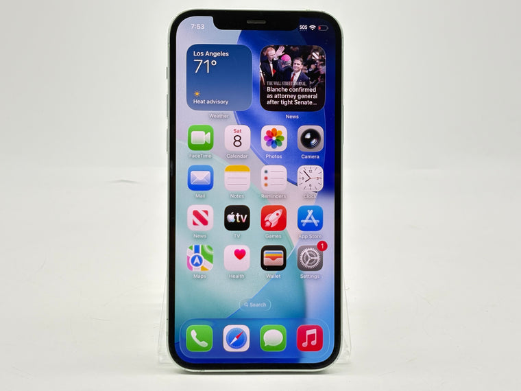 Apple iPhone 12 64GB Blue Unlocked Service Battery For Parts