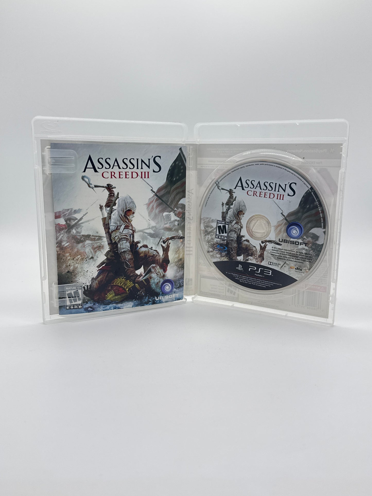 Assassin's Creed III (Sony PlayStation 3, 2012) PS3 w/ Manual