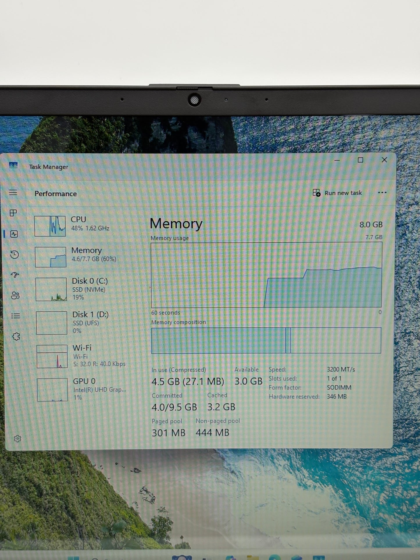 HP 17-cn3403nr 17.3-inch Intel Core i3 8GB RAM 128GB SSD Silver Laptop