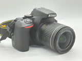Nikon D3500 24.2MP DSLR Camera Black w/ AF-P 18-55mm VR Lens image 2