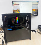 Custom Gaming PC Intel i9-13900K RTX 4080 64GB DDR5 1TB SSD Corsair Black image 1