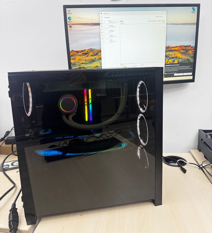Custom Gaming PC Intel i9-13900K RTX 4080 64GB DDR5 1TB SSD Corsair Black