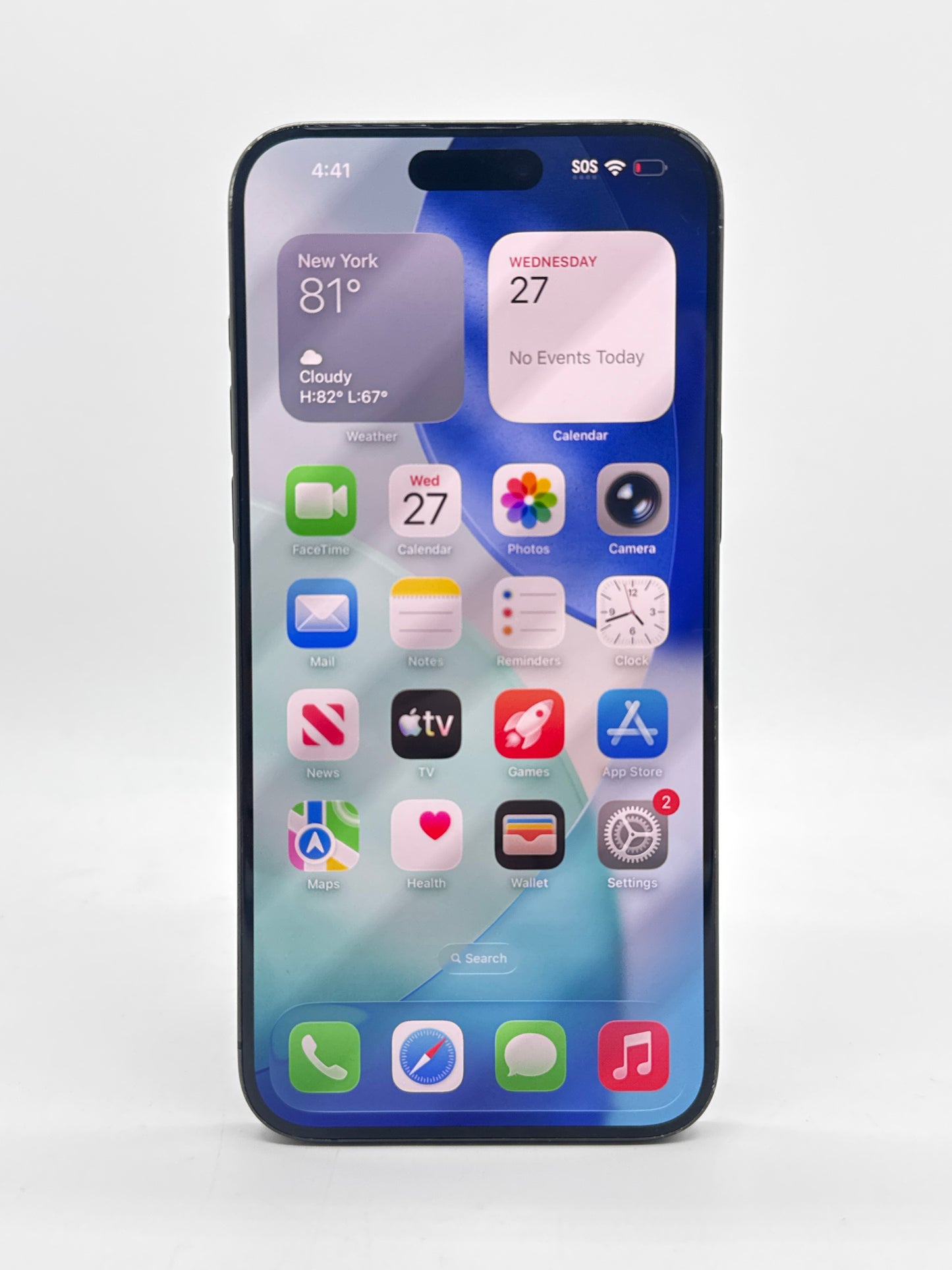 AT&T Apple iPhone 15 Pro Max 1TB Black Titanium 85%BH A2849