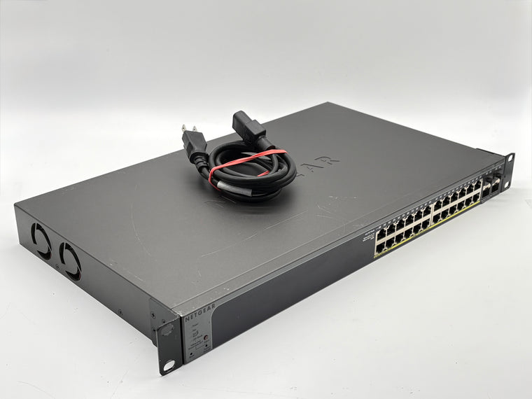 Netgear 24-Port Gigabit Ethernet Switch Black
