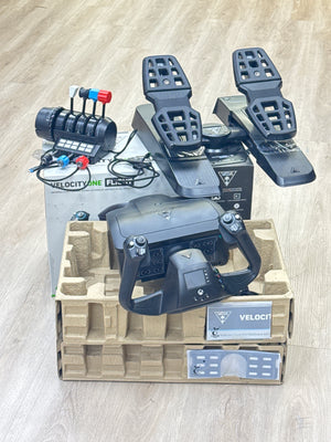 Turtle Beach VelocityOne Flight Control System + Rudder Pedals Bundle