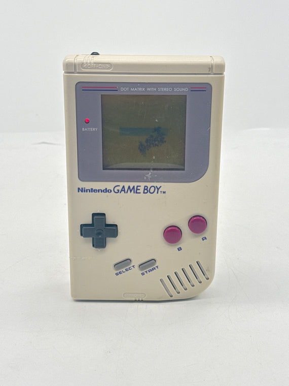 Nintendo Game Boy DMG-01 White Handheld Display Fault For Parts #30