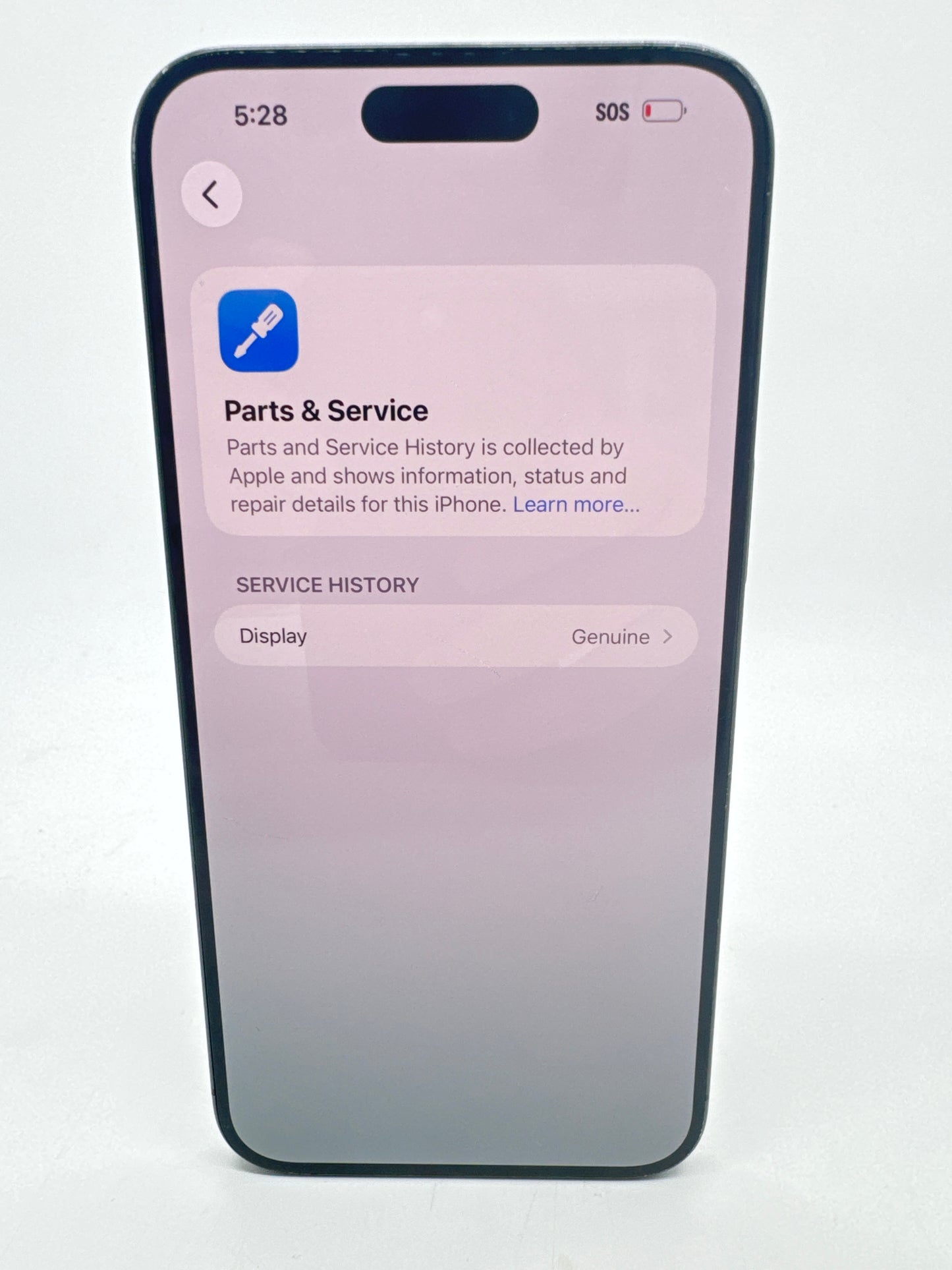AT&T Apple iPhone 15 Pro Max 1TB Black Titanium 85%BH A2849