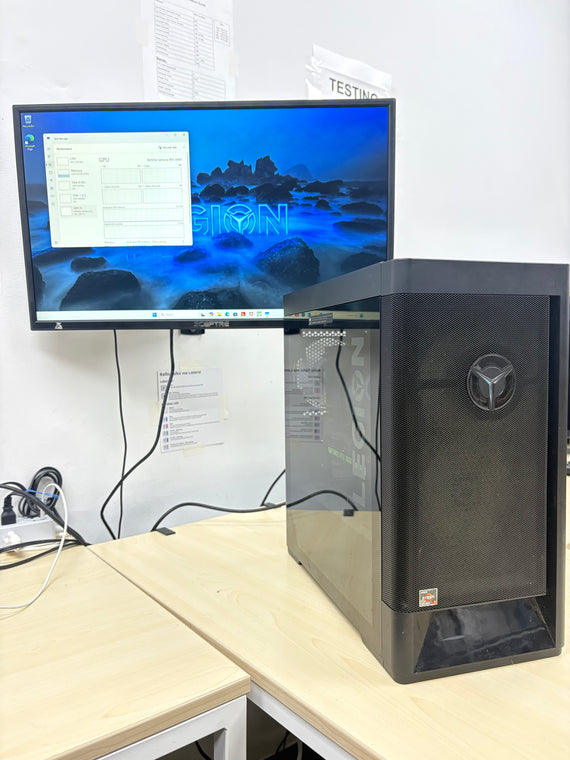 Lenovo Legion Gaming Desktop Ryzen 7 5700G RTX 3060 16GB 1TB+512GB
