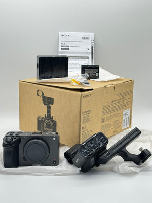 Sony Alpha ILME-FX3 Full Frame Cinema Line Camera with XLR H-1 Handle New Open Box