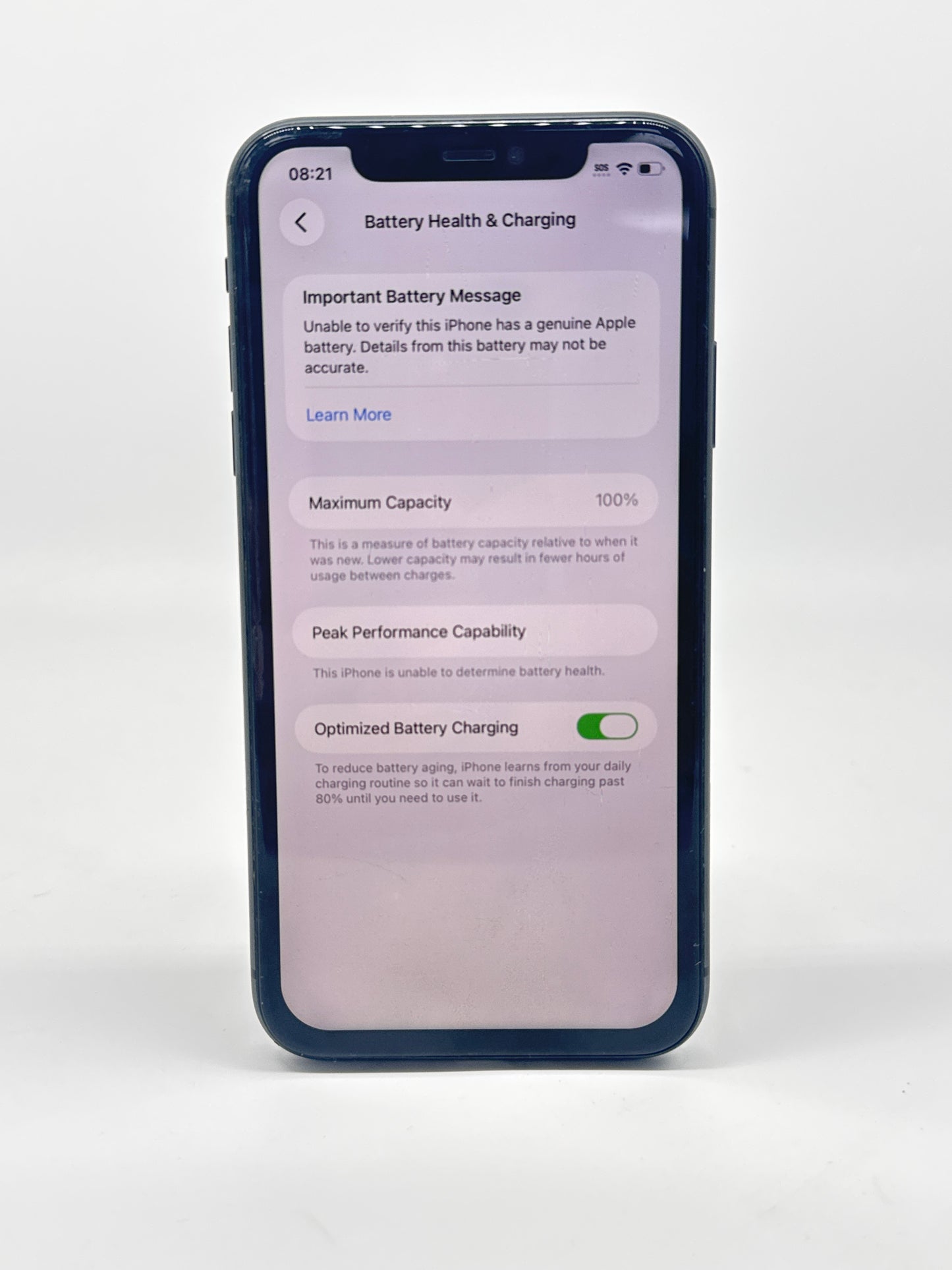Unlocked Apple iPhone 11 64GB A2111 MWK02LL/A READ