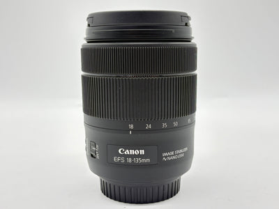 Canon EF-S 18-135mm f/3.5-5.6 IS STM Zoom Lens Black