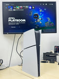 Sony PlayStation 5 Slim CFI-2115 825GB White Digital w/ Controller Used image 2