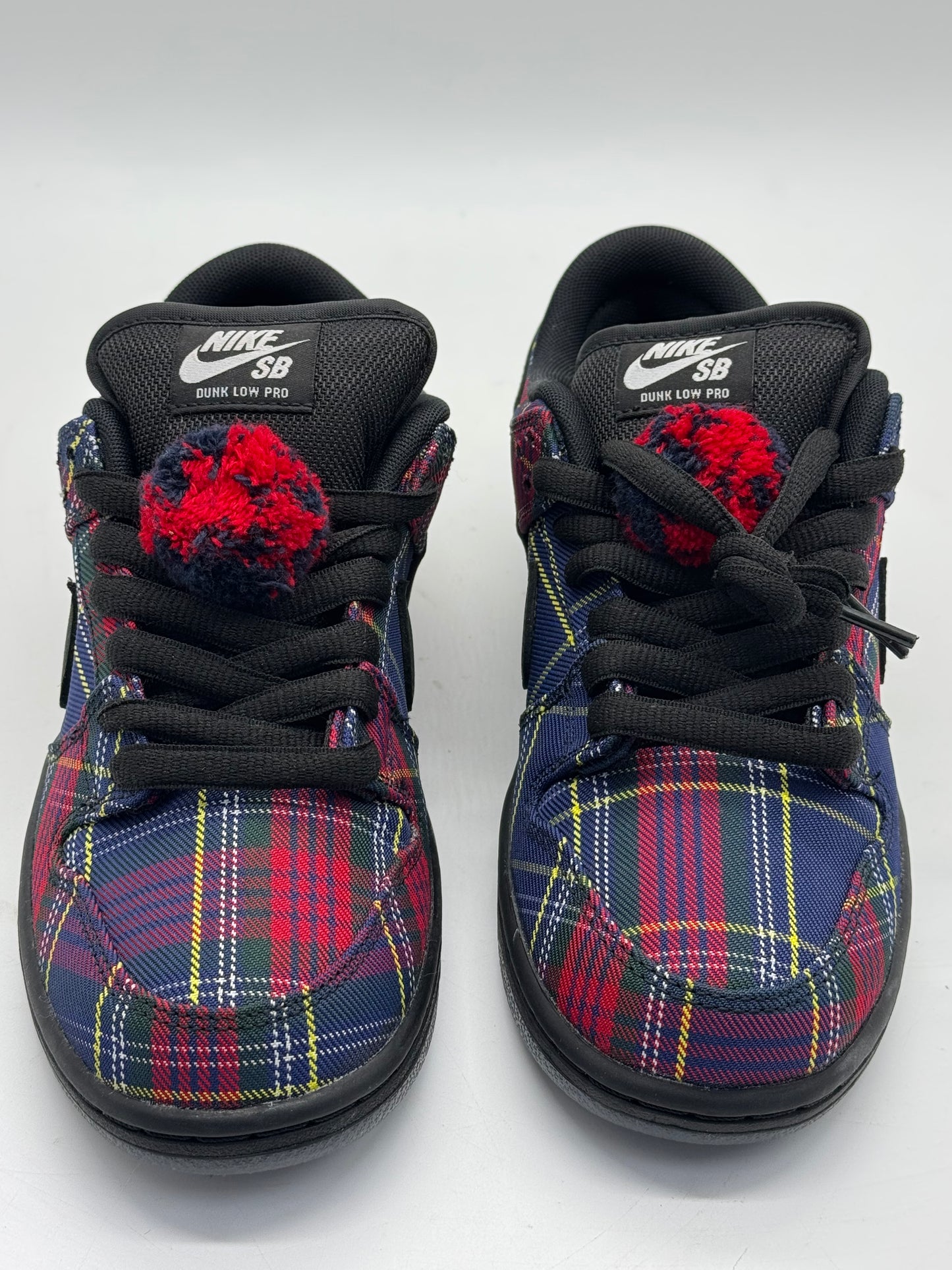 Nike SB Dunk Low Nardwuar Sneakers Plaid Multi Color
