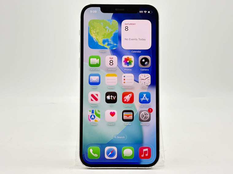 Unlocked Apple iPhone 12 A2172 64GB White 85% BH