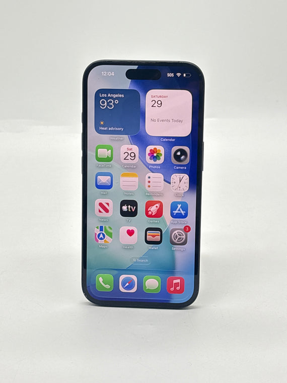 T-Mobile Apple iPhone 16 A3081 128GB Black 95% BH
