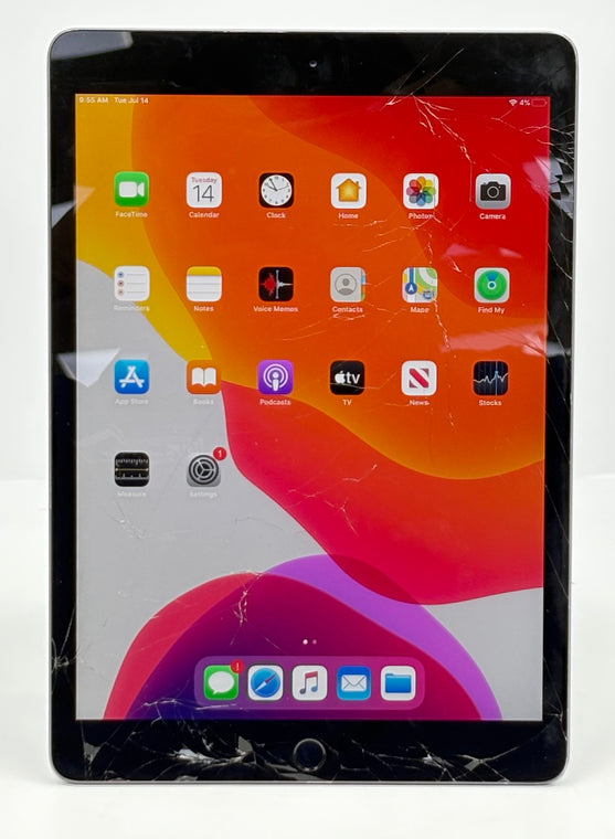Apple iPad 7th Gen A2197 32GB Wi-Fi Space Gray - Damaged Screen For Parts