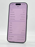 Unlocked Apple iPhone 16 Pro A3083 128GB White Titanium 90% BH - Cracked Back image 2