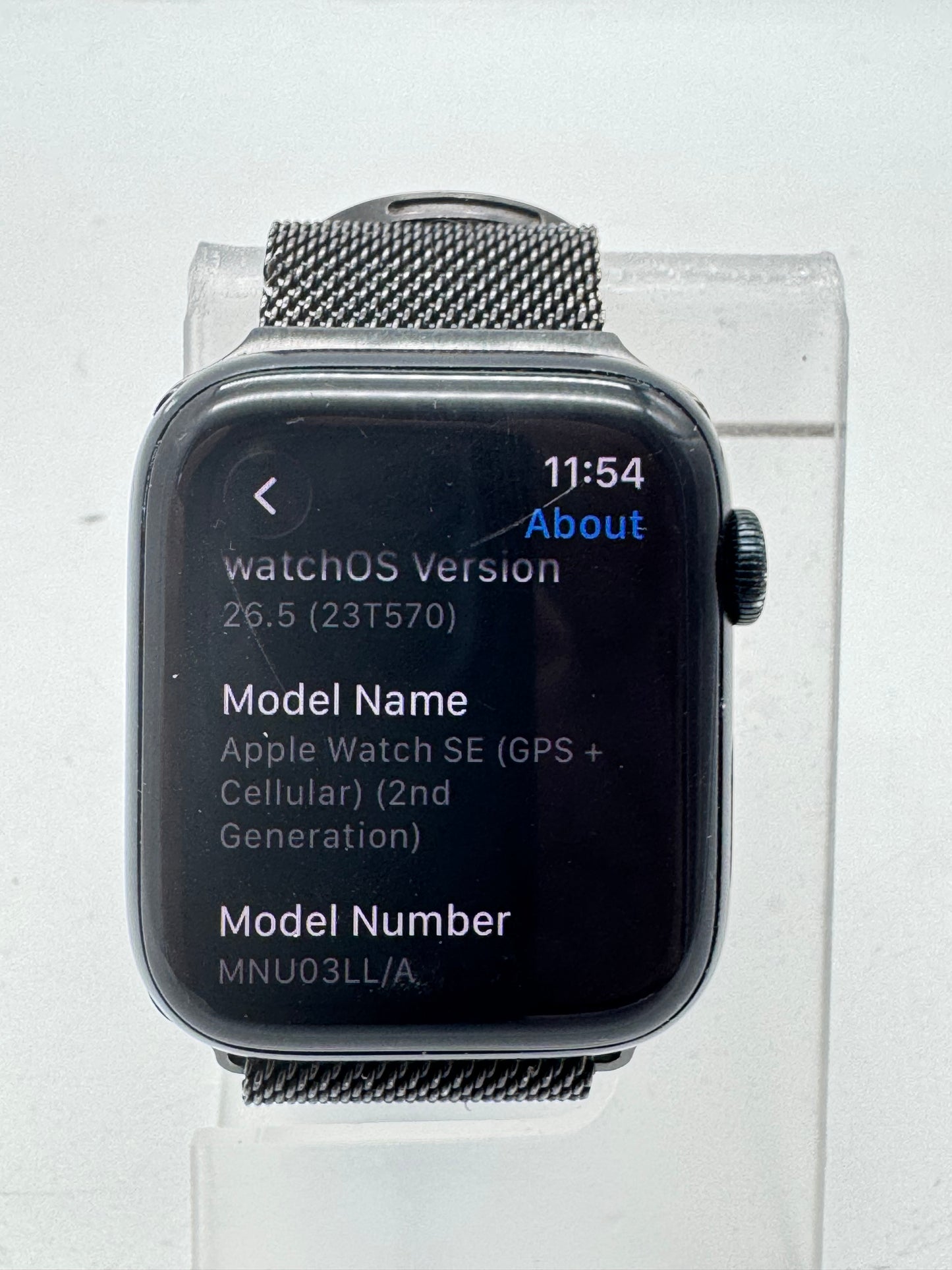 Apple Watch SE 2 A2727 44mm GPS + Cellular 32GB 98%BH Unlocked Midnight
