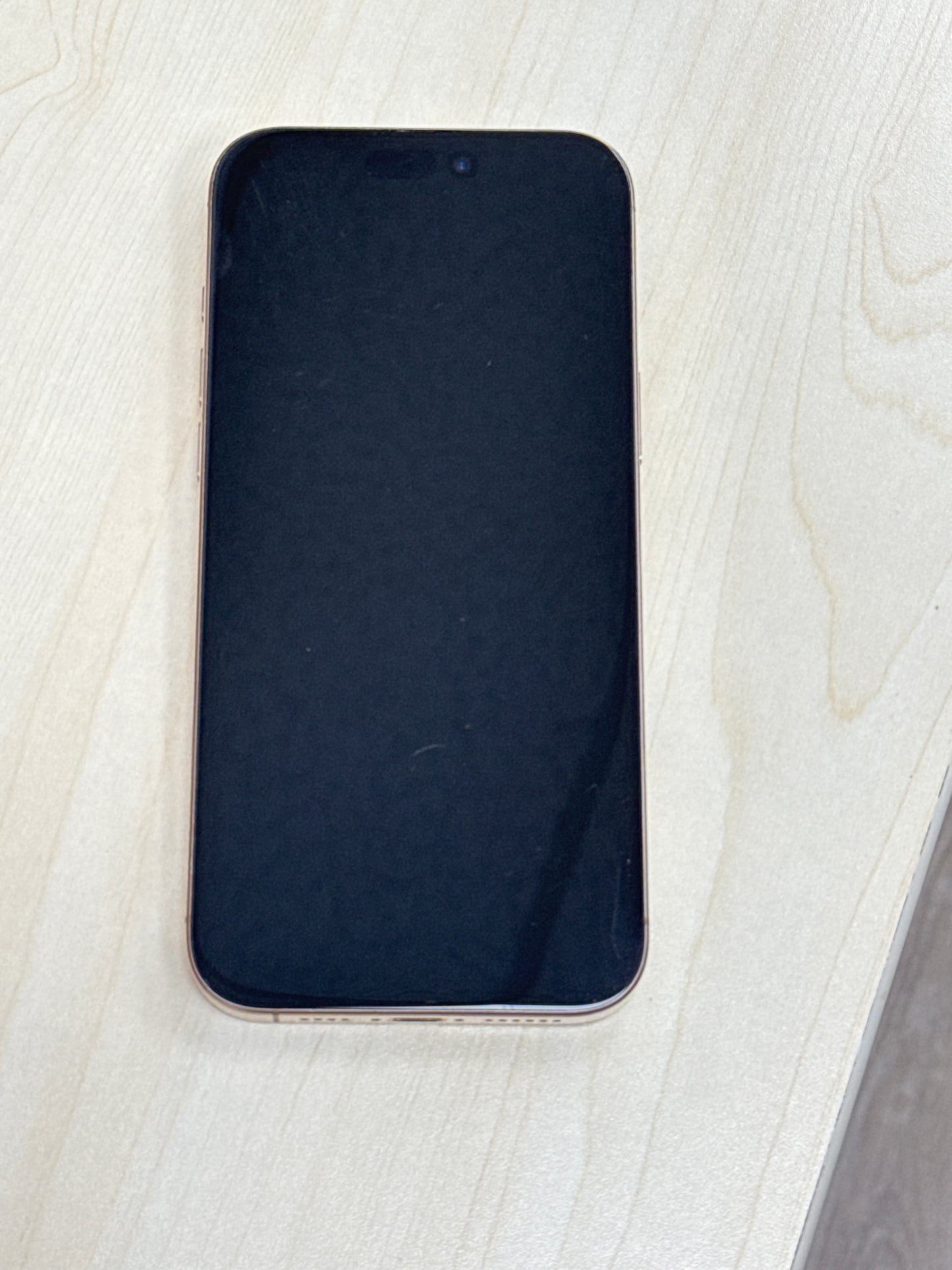 AT&T Apple iPhone 16 Pro Max A3084 256GB Desert Titanium 92% BH - Face ID Issue