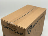 Pair Rockville RockSlim 70W White 5.25" 70v Commercial Restaurant Wall Speakers image 2