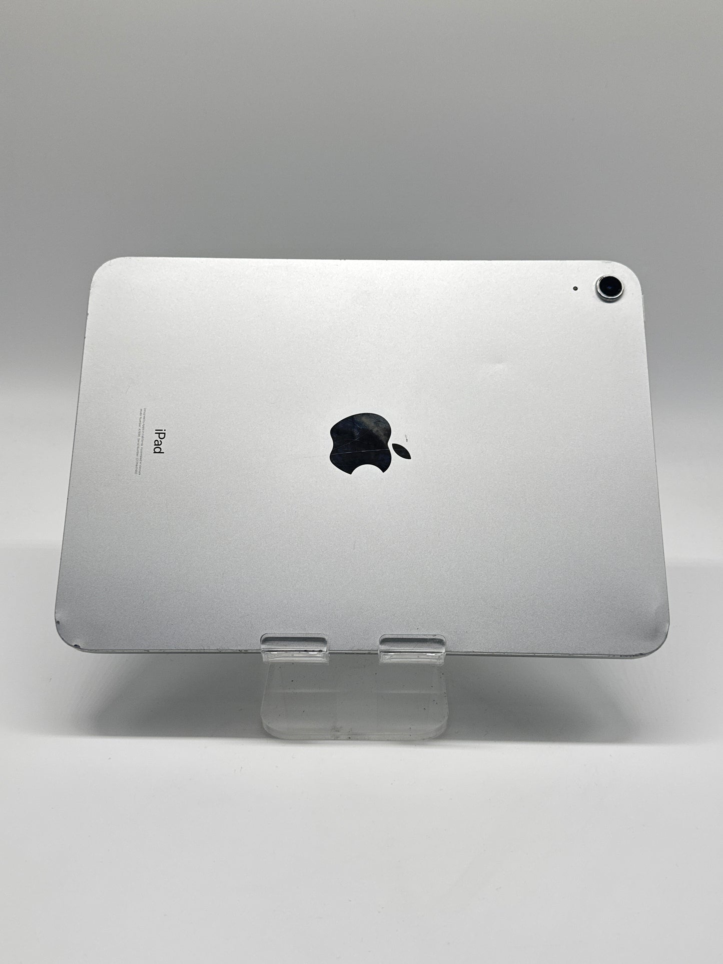 Apple iPad 10th Gen 64GB A2696 Wi-Fi Only Silver Cracked Screen Bad Digitizer Dents READ