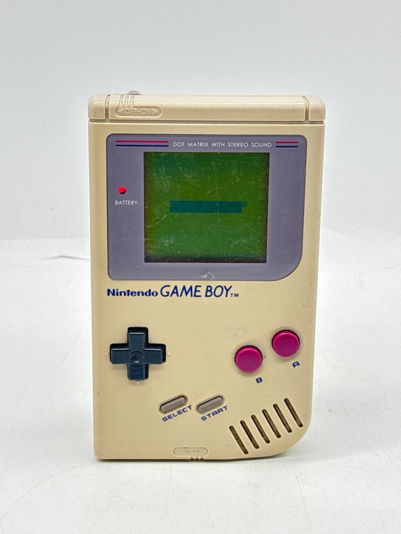 Nintendo Game Boy DMG-01 White Handheld Console Powers On #26