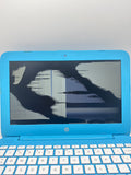 HP 11-y010nr 11.6" Celeron 2GB 16GB Blue Broken Screen For Parts image 2