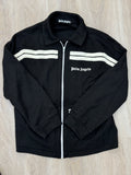 Palm Angels Shirt Collar Jacket Size XXL Black Full Zip image 5