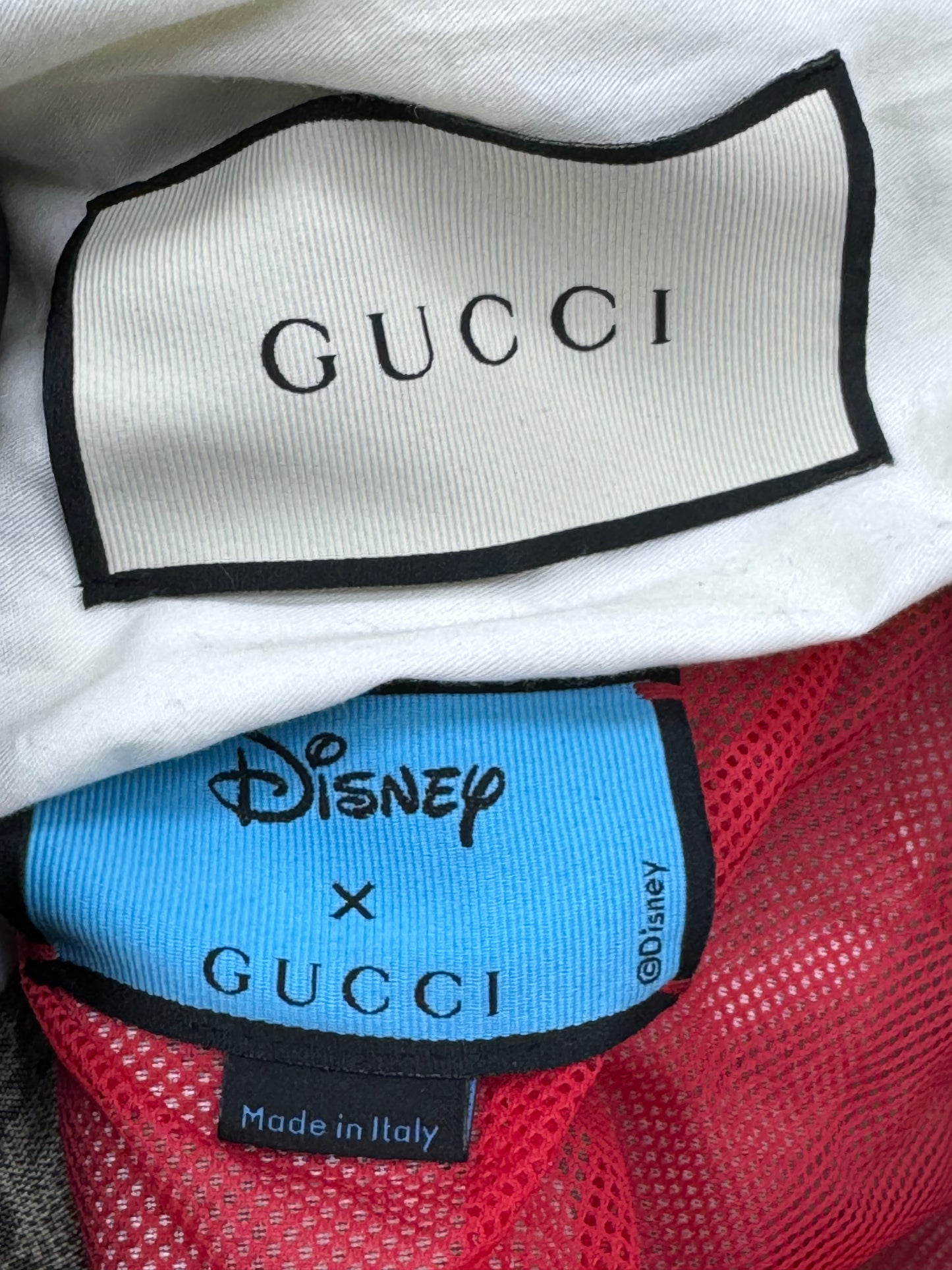 Gucci x Disney Donald Duck GG Supreme Nylon Jacket Italian Size 50
