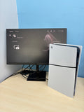 Sony PlayStation 5 Slim Digital CFI-2015 1TB White Console w/ Controller image 2