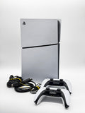 Sony PlayStation 5 Slim Digital CFI-2115 825GB White w/ 2 Controllers image 1