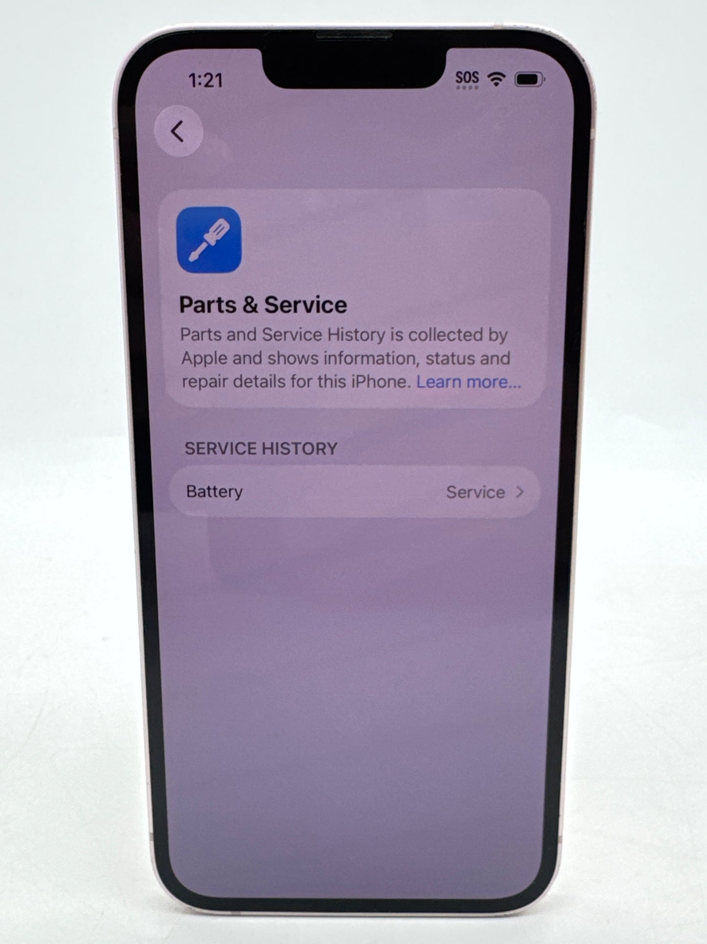 Apple iPhone 13 A2482 128GB Pink Unlocked Service Battery Clean IMEI