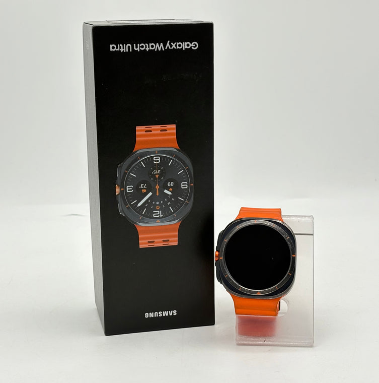 Samsung Galaxy Watch Ultra Orange Band Untested Does Not Power On For Parts