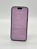 Unlocked Apple iPhone 15 Pro A2848 128GB Blue Titanium - Cracked Read! image 3