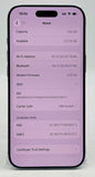 Apple iPhone 17 Air 256GB T-Mobile 92% BH Damaged Back For Parts image 3