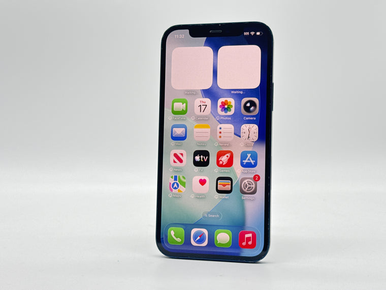 Unlocked Apple iPhone 12 A2172 128GB Blue 88% BH - Face id Issue