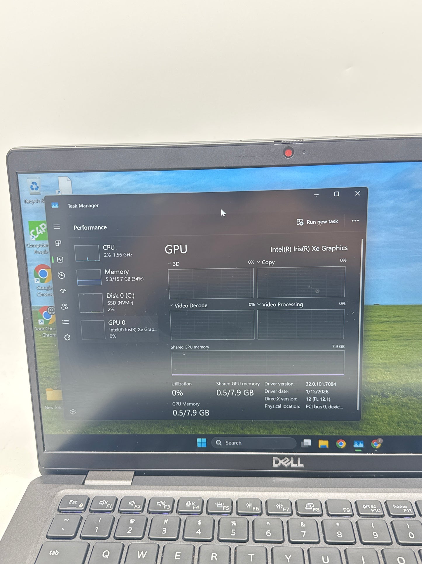 Dell Latitude 7320 13.3-Inch Laptop Core i7-1185G7 3.00Ghz 11th Gen 16GB 256GB Black