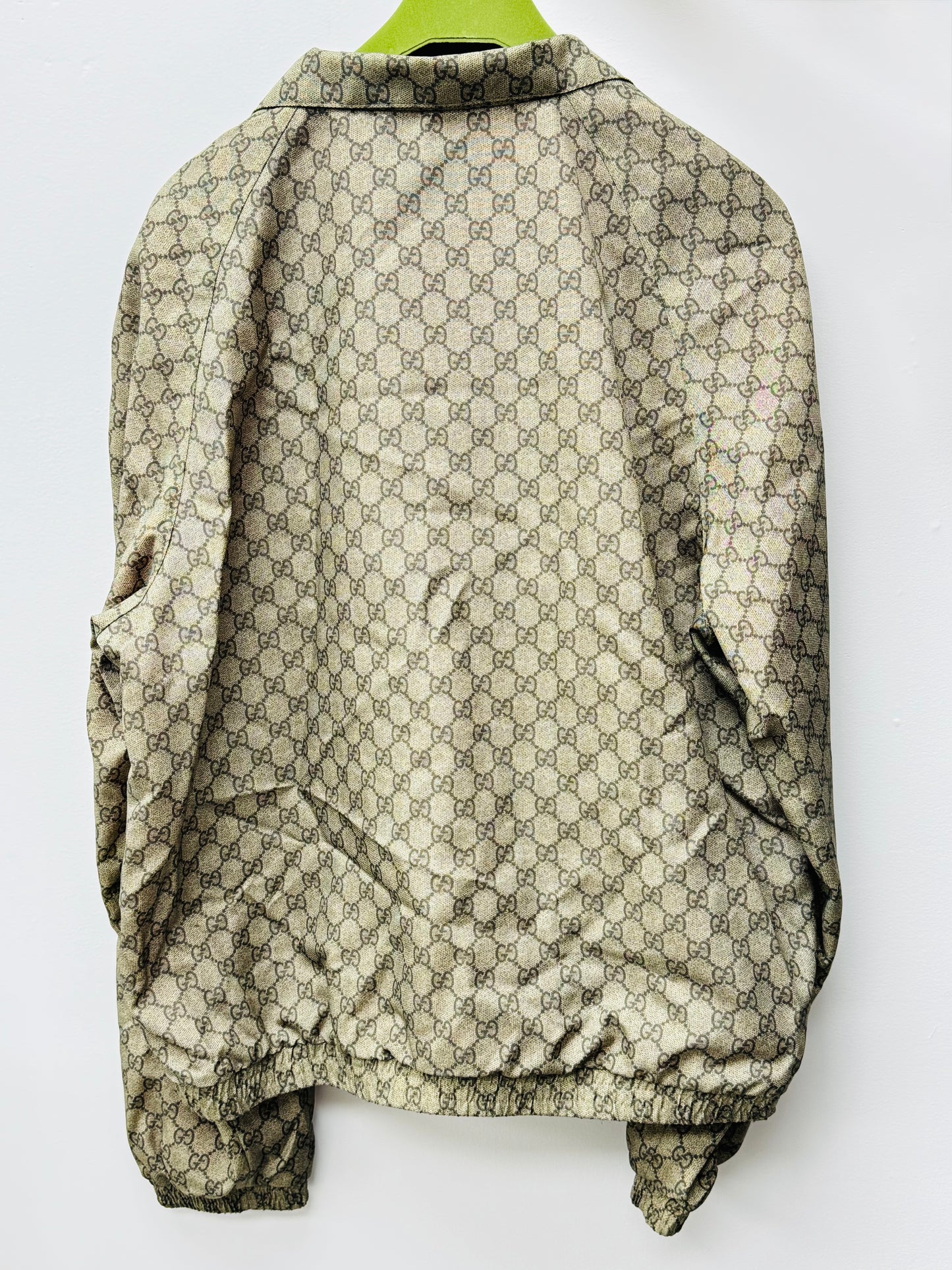 Gucci x Disney Donald Duck GG Supreme Nylon Jacket Italian Size 50