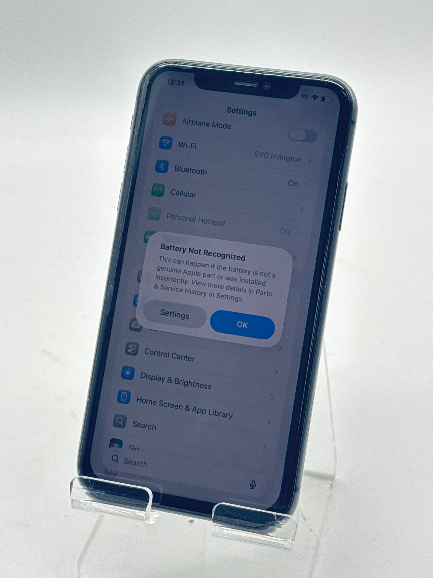Unlocked Apple iPhone 11 64GB A2111 MWK02LL/A READ