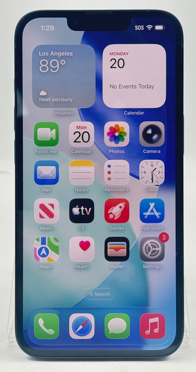 Apple iPhone 16e 128GB Black Unlocked 100% BH 28 CC Used