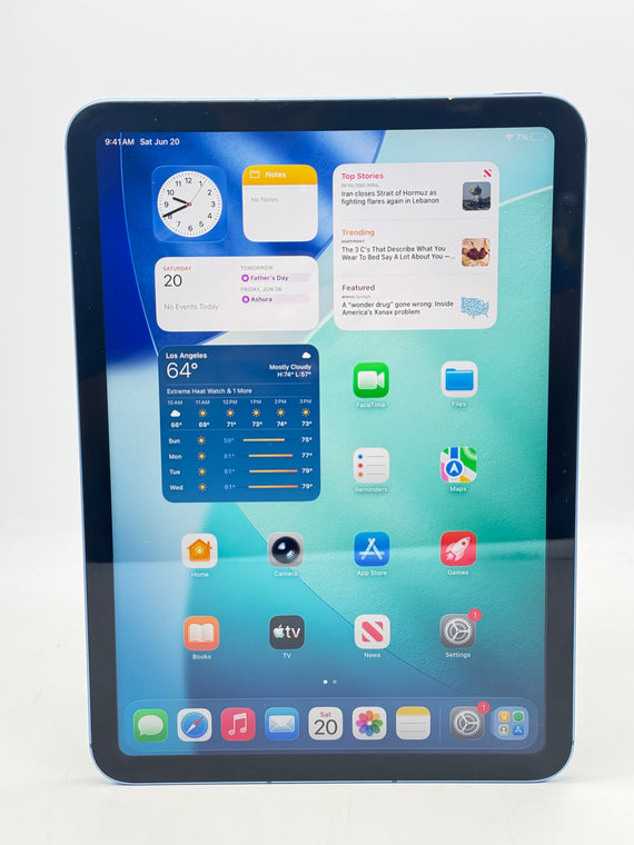 Apple iPad 11th Gen A16 2025 128GB Wi-Fi + Cellular Unlocked Blue Used