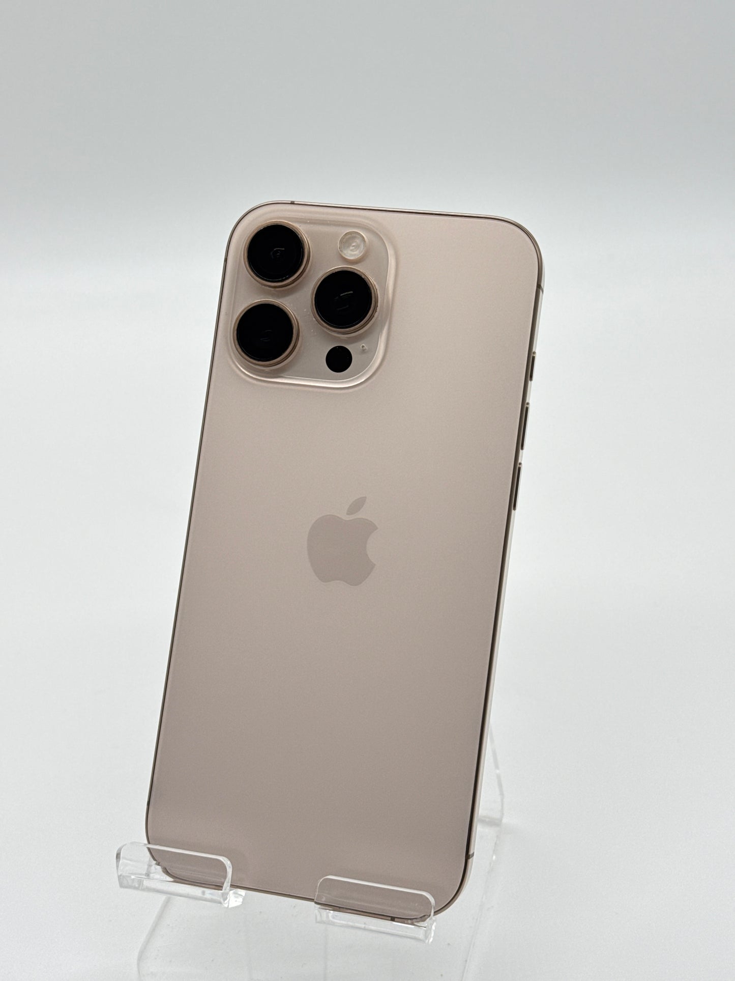AT&T Apple iPhone 16 Pro Max A3084 256GB Desert Titanium 92% BH - Face ID Issue