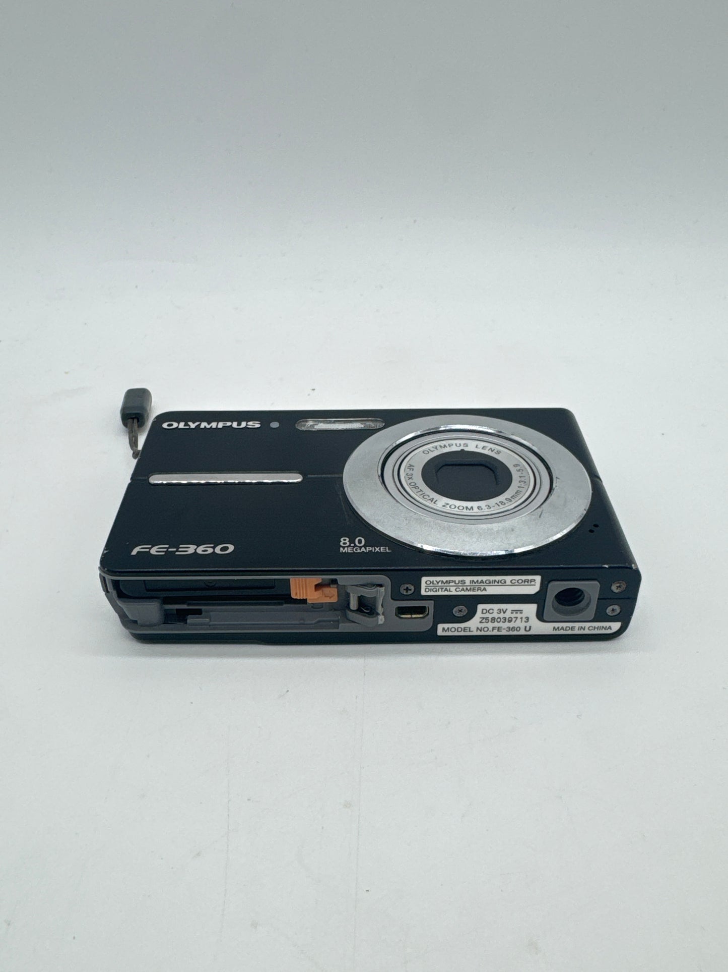 Olympus FE-360 8.0 MP Digital Camera Black