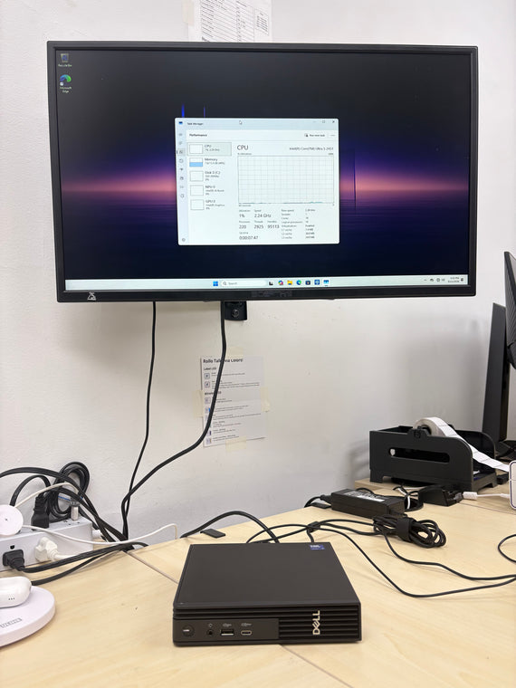 Dell Pro Micro D19U Desktop Core Ultra 5 245T 16GB 256GB SSD