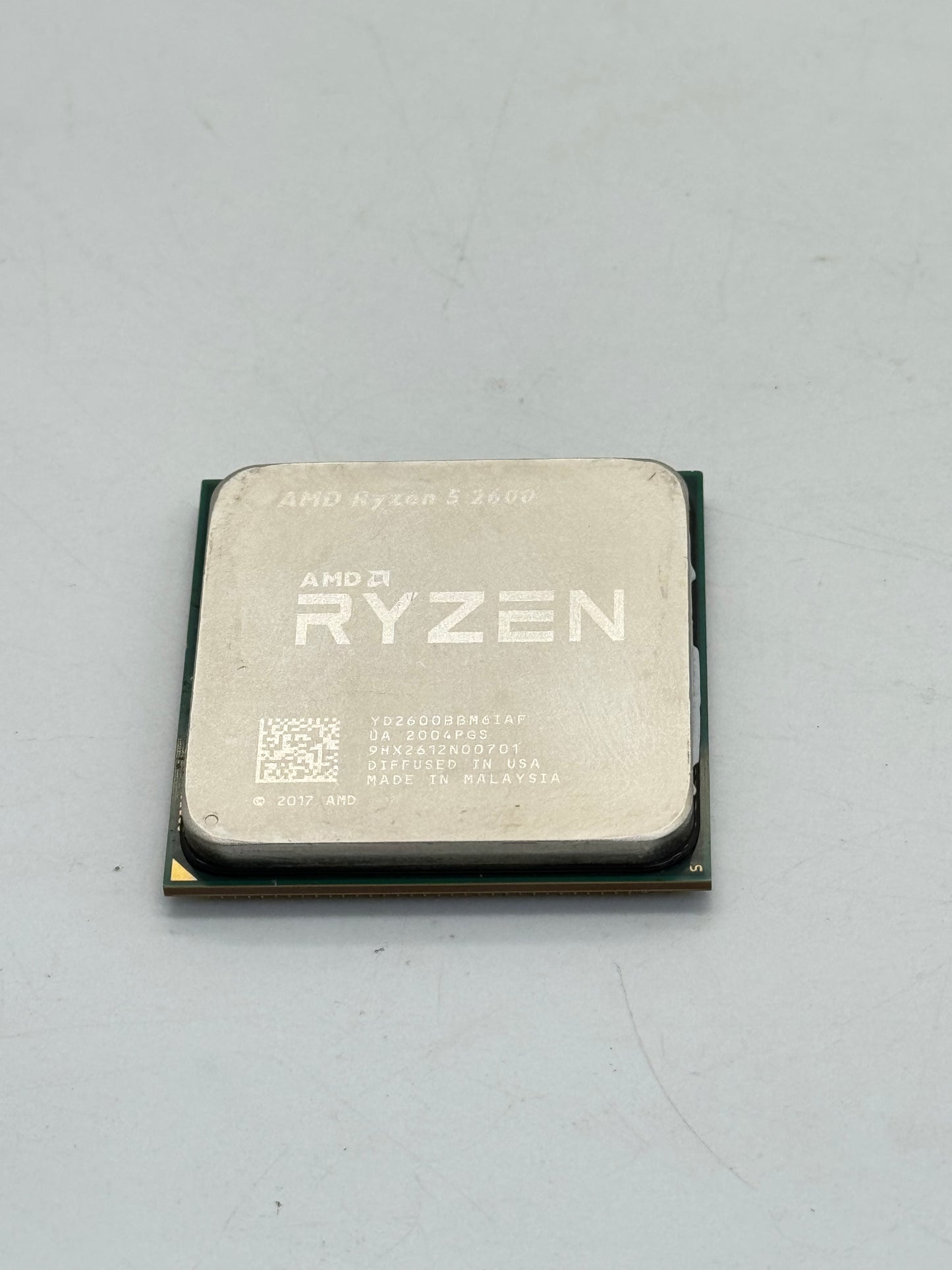 AMD Ryzen 5 2600 6-Core 3.4GHz AM4 Desktop Processor CPU Tested Working